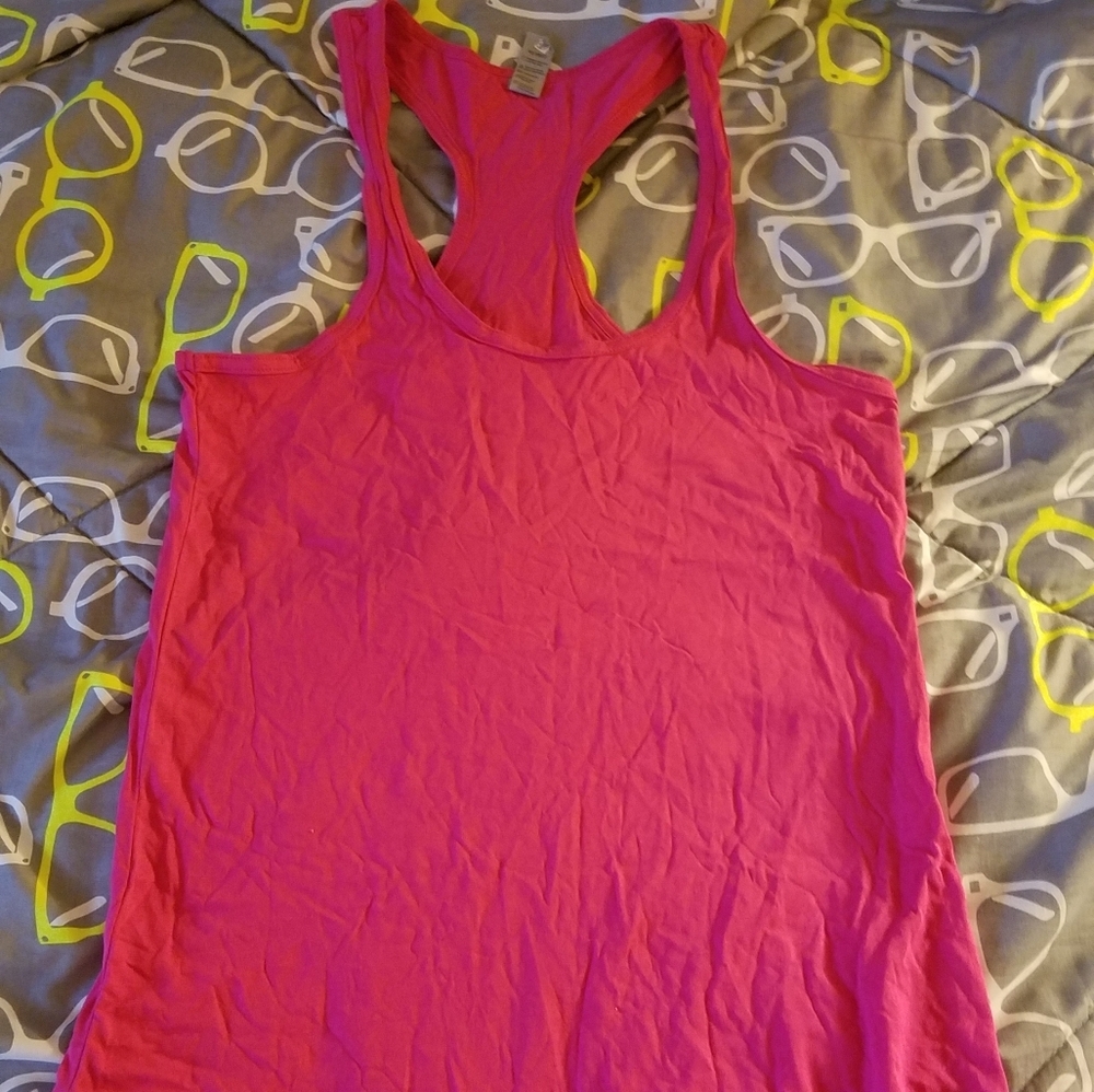 Cotton Heritage T Back Tank Top - Picture 2 of 3